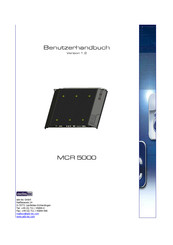ADS-tec MCR5000 Benutzerhandbuch