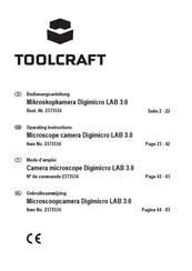 TOOLCRAFT 2373534 Bedienungsanleitung