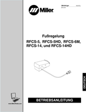 Miller RFCS-14HD Betriebsanleitung