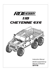 Roc Hobby Cheyenne 6X6 Bedienungsanleitung