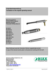BIAX BEW 605 R Originalbetriebsanleitung