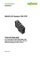 WAGO 750-637/040-000 Handbuch