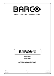 Barco R9001899 Betriebsanleitung