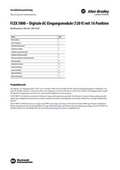 Rockwell Automation Allen-Bradley 5094-IA16 Installationsanleitung