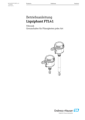 Endress+Hauser Liquiphant FTL41 Betriebsanleitung