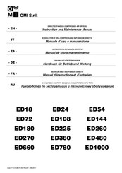 omi ED18 Handbuch Für Betrieb Und Wartung