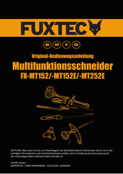 Fuxtec FX-MT252E Original Bedienungsanleitung