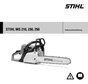 Stihl MS 210 Gebrauchsanleitung