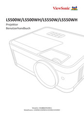 ViewSonic LS500W Benutzerhandbuch