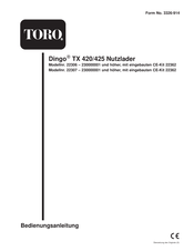 Toro TX 425 Bedienungsanleitung