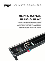 Jaga CLIMA CANAL PLUG und PLAY Installations- Und Gebrauchsanleitung