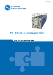 BAC TRF 1022E-Serie Hebe- Und Montageanleitung