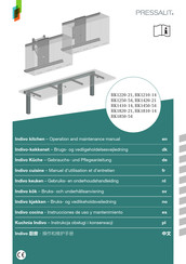 Pressalit Indivo RK1820-21 Gebrauchs- Und Pflegeanleitung