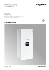 Viessmann Vitotron 100 VMN3 Bedienungsanleitung Für Den Anlagenbetreiber