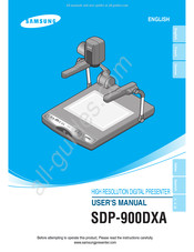 Samsung SDP-900DXA Benutzerhandbuch