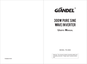 Giandel PS-300C Bedienungsanleitung