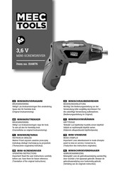 Meec tools 016876 Bedienungsanleitung