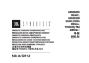 JBL SYNTHESIS SDP-58 Handbuch