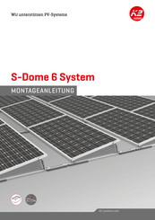 K2 Systems S-Dome 6 System Montageanleitung