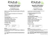 IBIZA LIGHT LAS.S130RG-MULTI Bedienungsanleitung