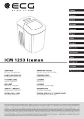 ECG ICM 1253 Iceman Bedienungsanleitung