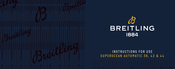 Breitling SUPEROCEAN AUTOMATIC 42 Bedienungsanleitung