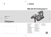 Bosch GBH 18V-36 C Professional Originalbetriebsanleitung