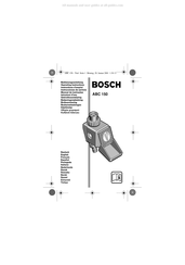 Bosch ABC 150 Bedienungsanleitung