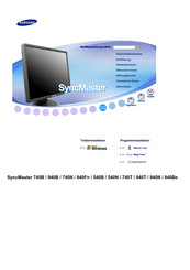 Samsung SyncMaster 940Fn Bedienungsanleitung