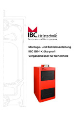 IBC GK-1K oko profi Montage- Und Betriebsanleitung