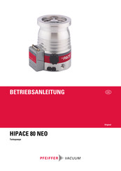 Pfeiffer Vacuum HIPACE 80 NEO Betriebsanleitung