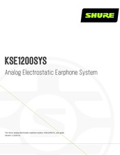 Shure KSE1200SYS Bedienungsanleitung