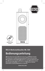 RECA WL 500 Bedienungsanleitung