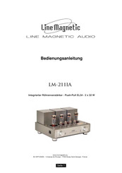 Line Magnetic LM-211IA Bedienungsanleitung