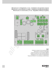 Vimar Elvox RS07 Installations- Und Benutzerhandbuch