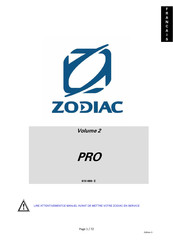 Zodiac PRO 5.5 Bedienungsanleitung