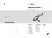 Bosch GWX 14-125 S Professional Originalbetriebsanleitung