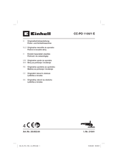 EINHELL 20.932.64 Originalbetriebsanleitung