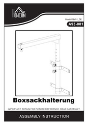 HOMCOM A93-001 Montageanleitung