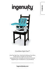 ingenuity ChairMate High Chair Bedienungsanleitung