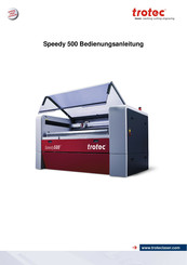 Trotec Speedy 500 Bedienungsanleitung