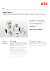 ABB AquaMaster4 Bedienungsanleitung