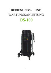 AirMex OS-100 Bedienungs- Und Wartungsanleitung