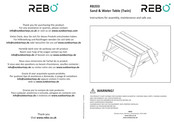 rebo RB203 Allgemeine Bedienungsanleitung Für Installation, Gebrauch Und Wartung