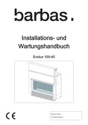 barbas Evolux 100-45 Installations- Und Wartungshandbuch