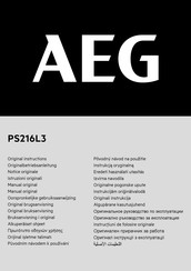 AEG PS216L3 Originalbetriebsanleitung