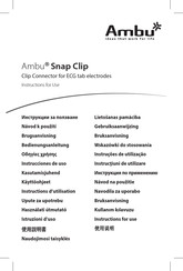 Ambu Snap Clip Bedienungsanleitung