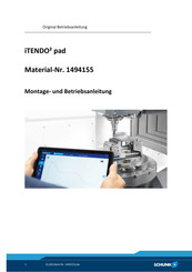 SCHUNK iTENDO2 pad Montage- Und Betriebsanleitung