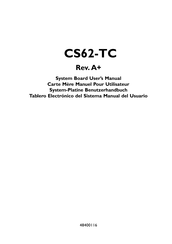 DFI CS62-TC Benutzerhandbuch
