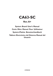 DFI CA63-SC Benutzerhandbuch